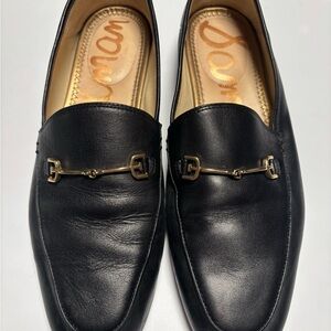 Sam Edelman Elegant Black Leather Loafers for Women